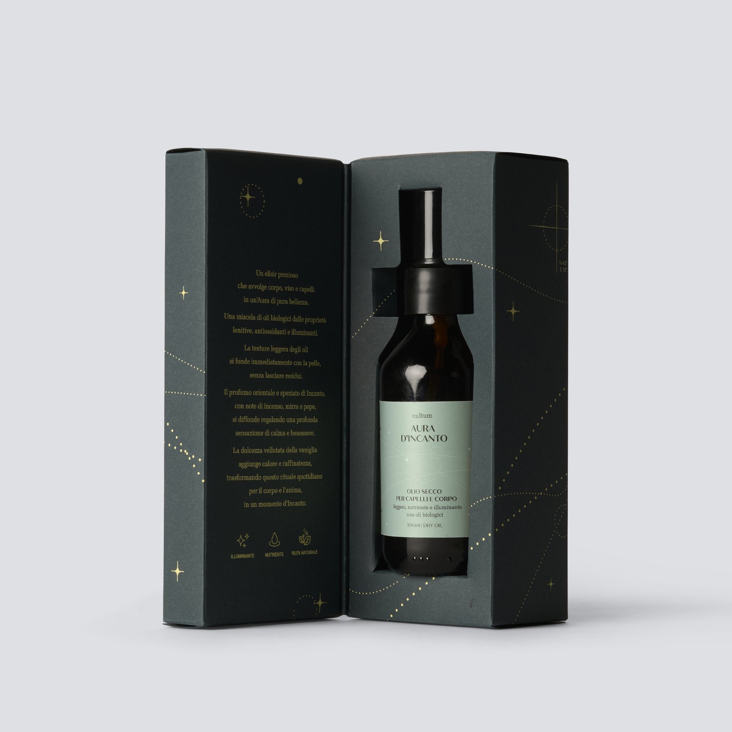 Un elisir prezioso che avvolge corpo, viso e capelli in un&