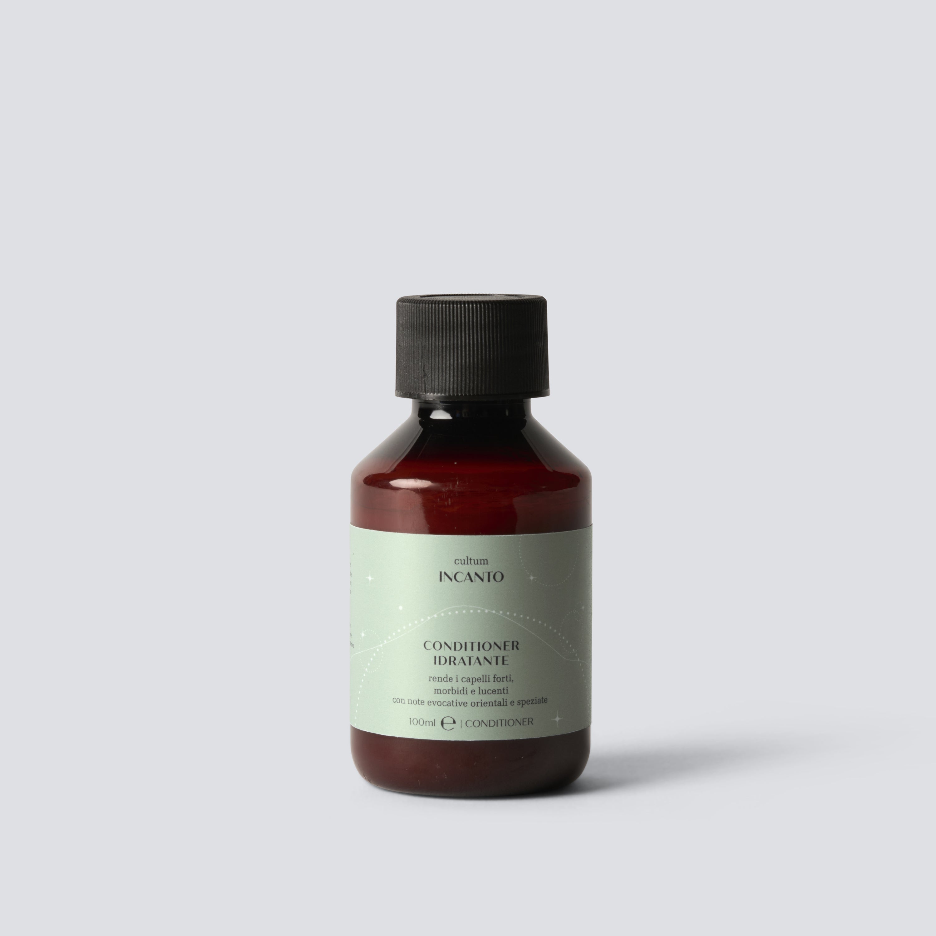 Conditioner Idratante Incanto di Cultum Cosmetics, balsamo leggero e districante per capelli morbidi e lucenti.